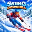 Skiing Downhill